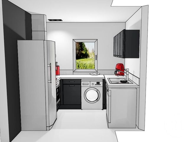 Appartement F3 à louer - 3 pièces - 61.23 m2 - CARCASSONNE - 11 - LANGUEDOC-ROUSSILLON - Century 21 Immo Conseil 11